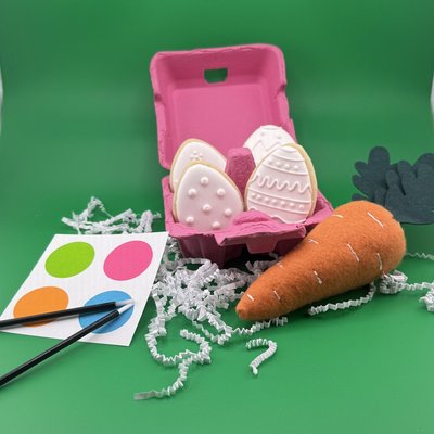 Paint You Own Easter Egg Cookies