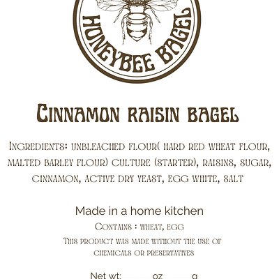 Half Dozen Cinnamon Raisin Bagels