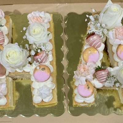 Number/ Alphabet Cake 13”-Price Per Number/letter