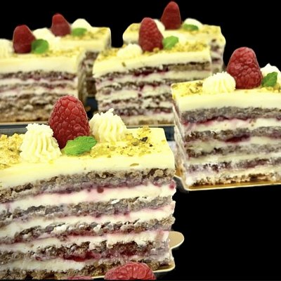 Raspberry White Garash