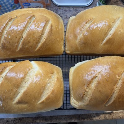Fresh White Bread 