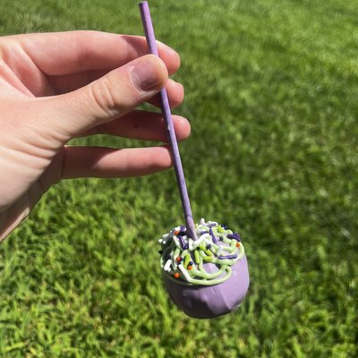 Beetlejuice Cake Pop 