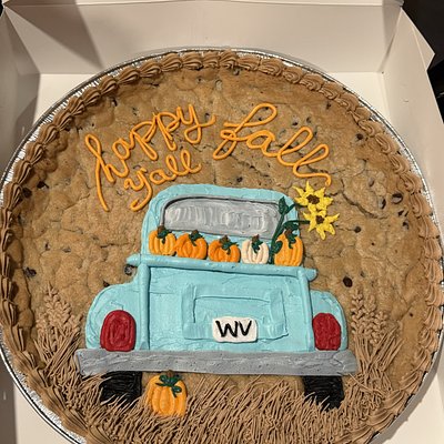 12 In Fall Cookie Cakes