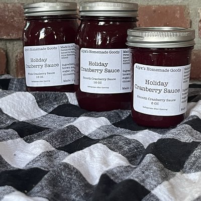 Holiday Cranberry Sauce