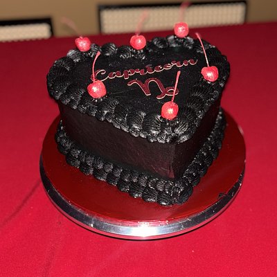 8 Inch Heart Shape Cake, 2 Layers