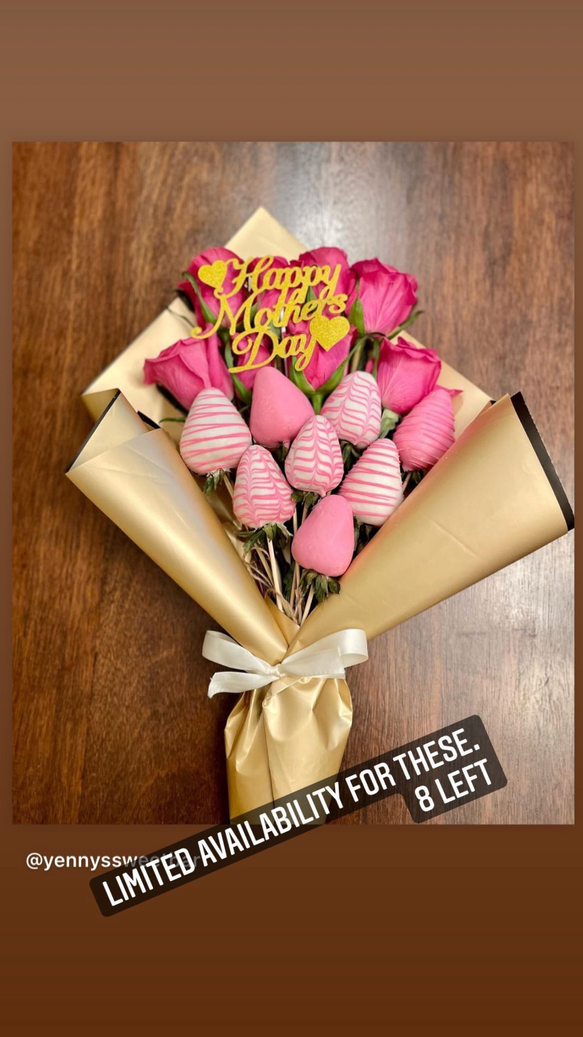 Flower & Strawberry arrangements 