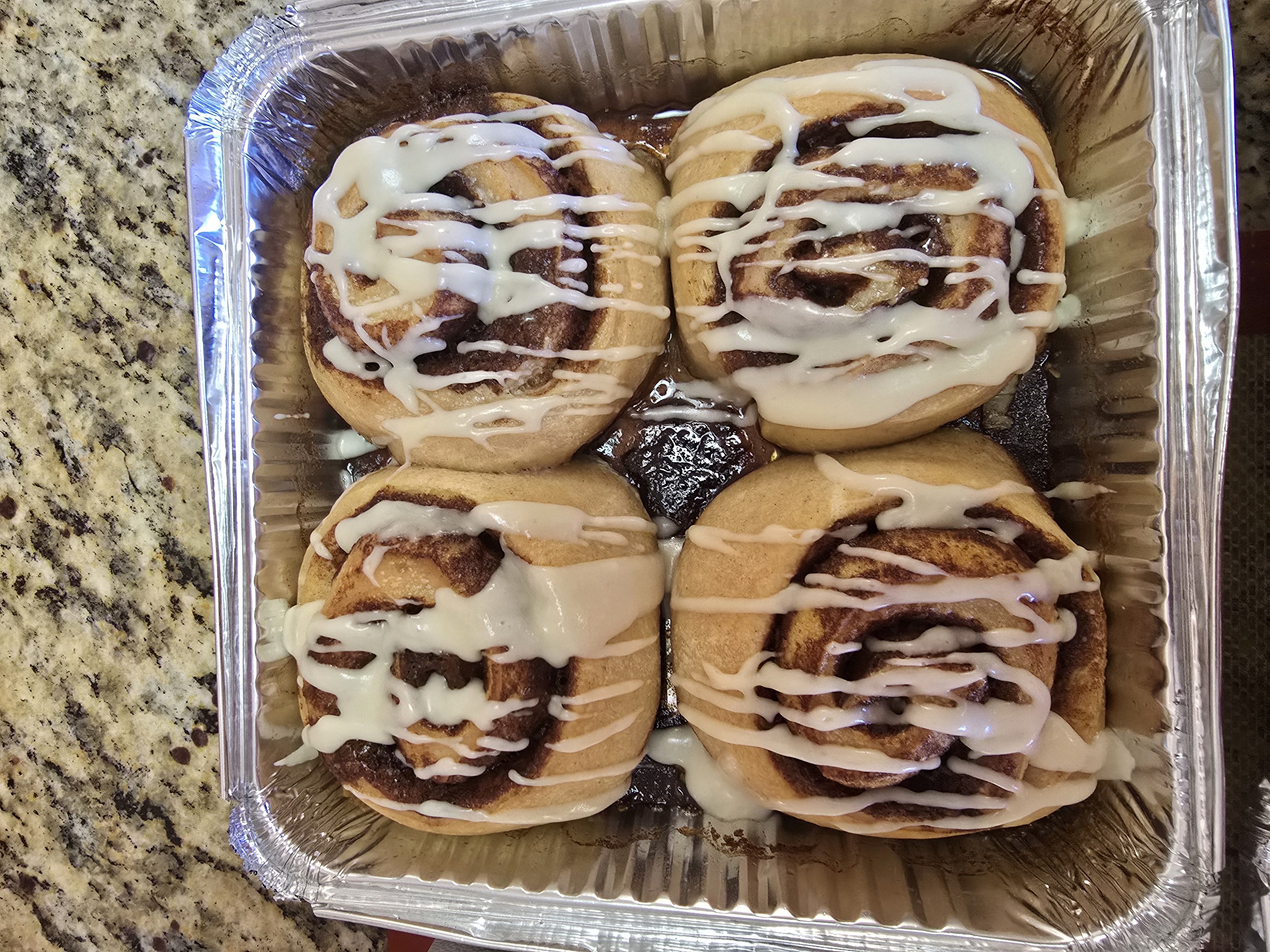 Irish Butter + Honey Cinnamon Rolls (4-pack)