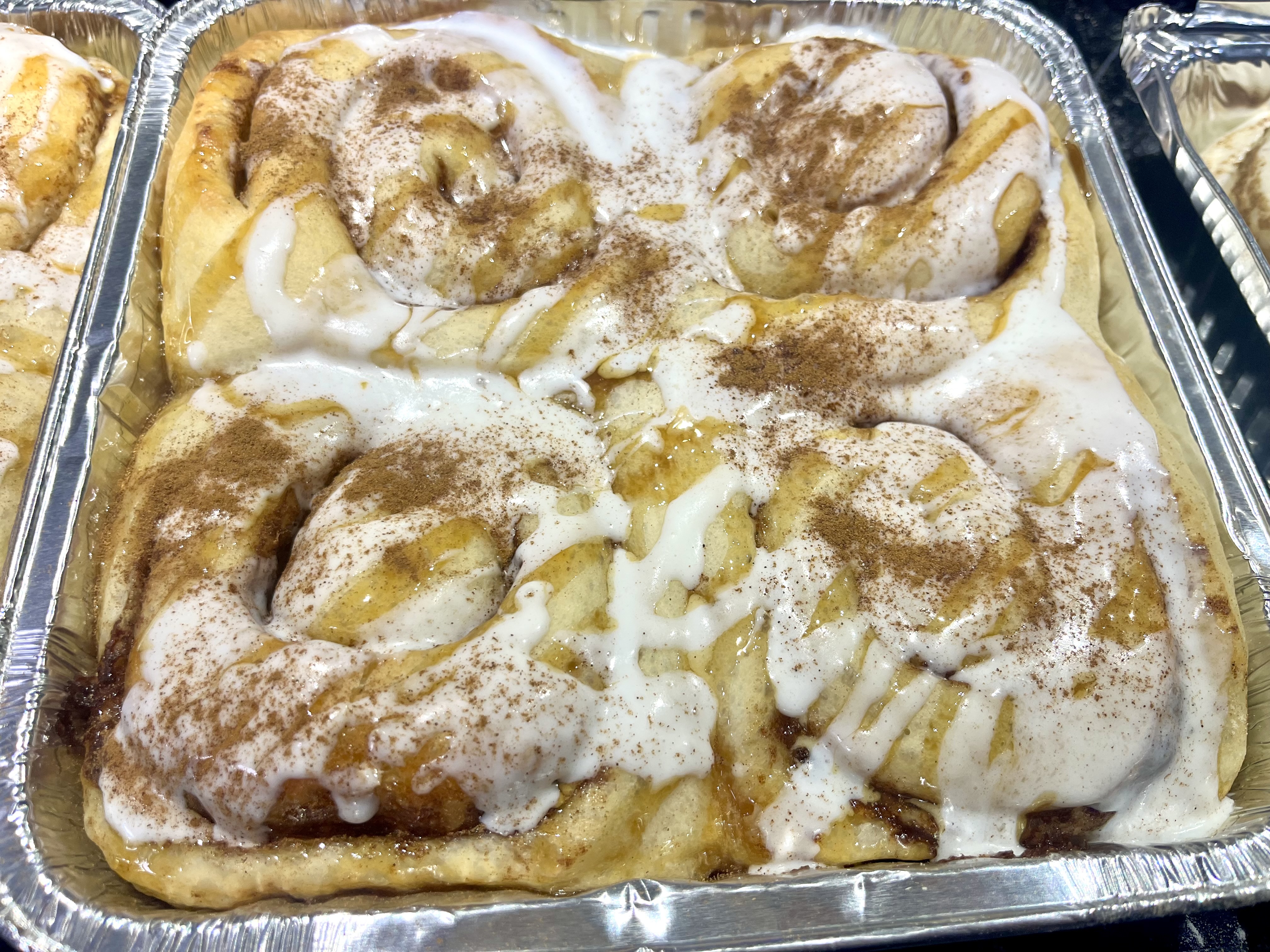 Cinnamon Rolls (Pan of 4 Large Rolls)