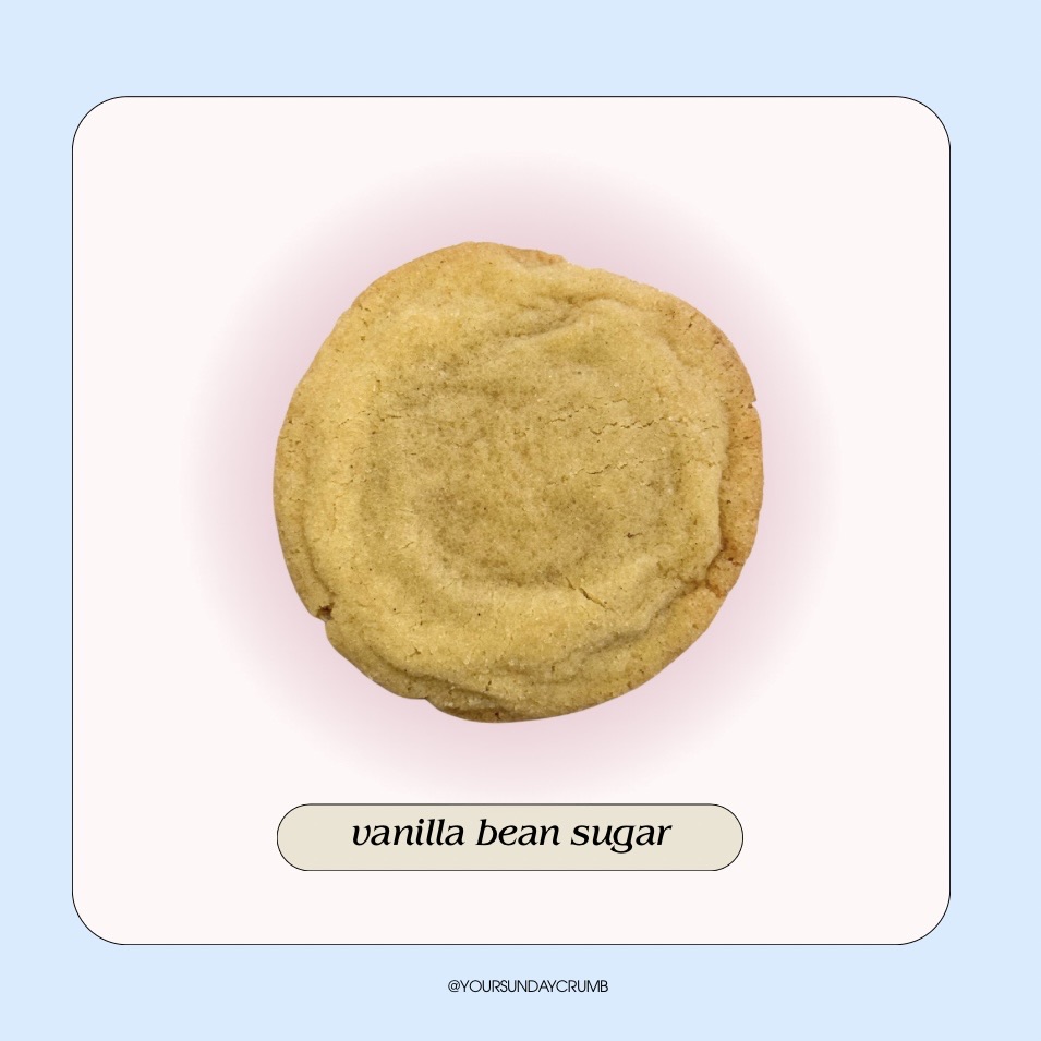 Vanilla Bean Sugar Cookies (dozen)