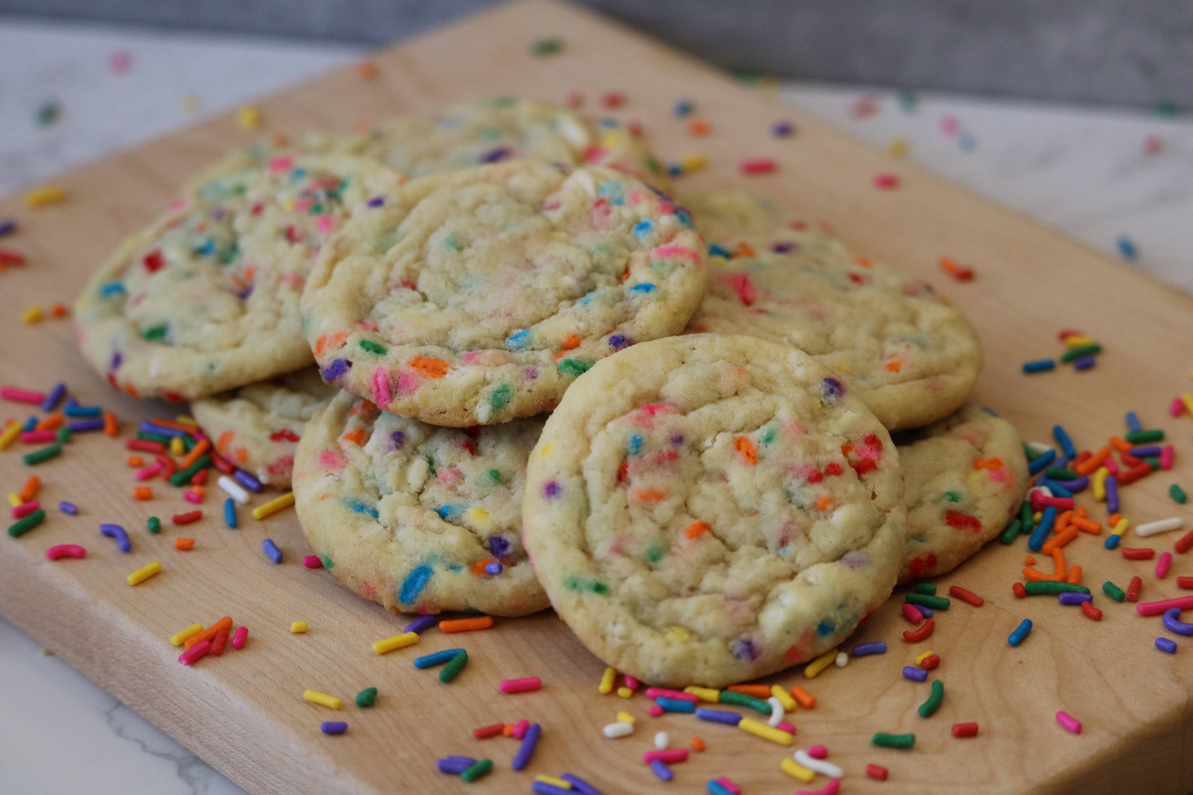Sprinkley Sugar Cookies