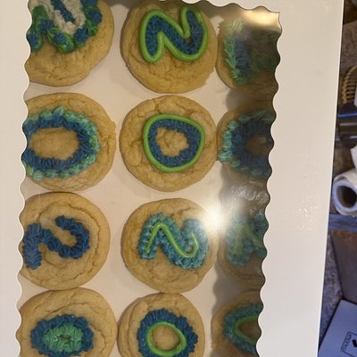 Sugar Cookie With custom Icing