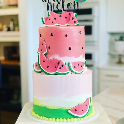 2 Tier Cake (6” & 8”) (Serves 30-38)