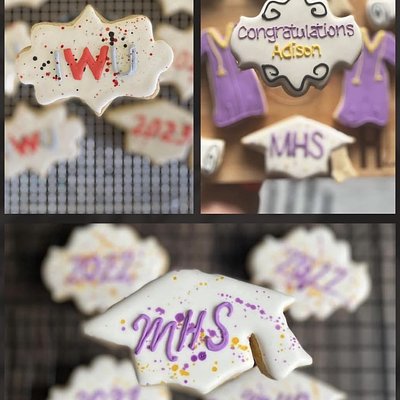 Grad Sugar Cookies