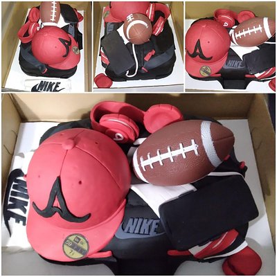 Gym Bag Cake