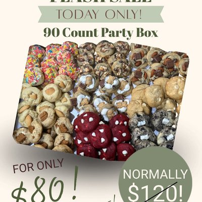 Discounted 90 Count Party Pack 