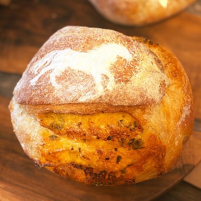 Jalapeño And Cheddar Sourdough Loaf