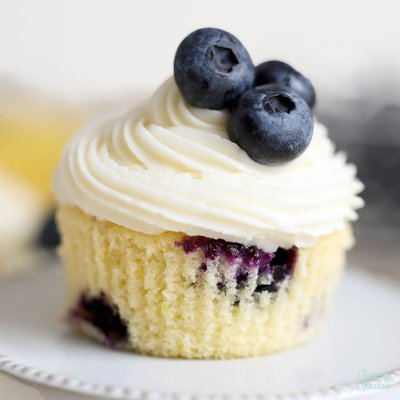 Lemon Blueberry Cupcakes 12 Pack 