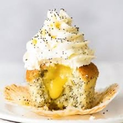 Lemon And Poppy Seed Cupcakes/ Order Of 6
