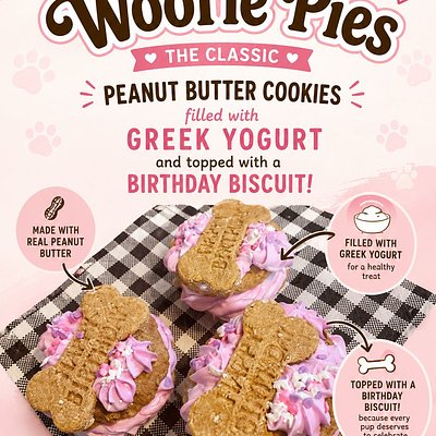 Woofie Peanut Butter Pie