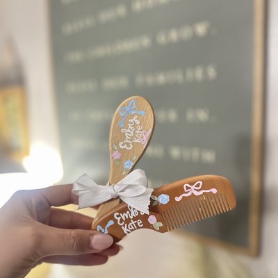 Heirloom Hair Brush and Comb Set