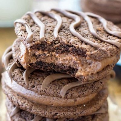 Chocolate Cream Pies(Fudge Round) 1 Dozen