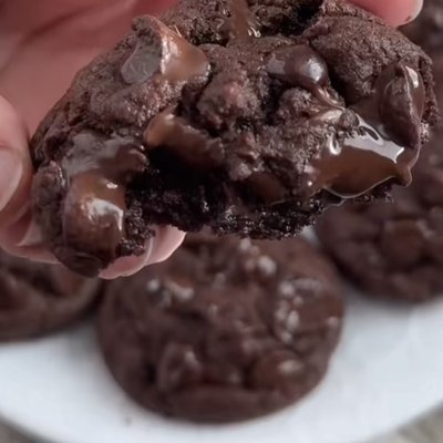 (6 Pack) Double Chocolate Sourdough Cookies