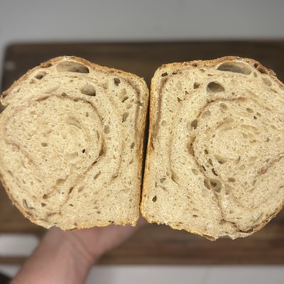 Cinnamon Sugar Swirl Sourdough