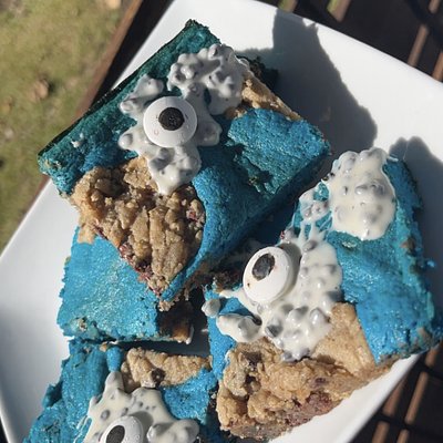 Cookie Monster Brookies