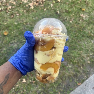 Peachyy Banana Pudding