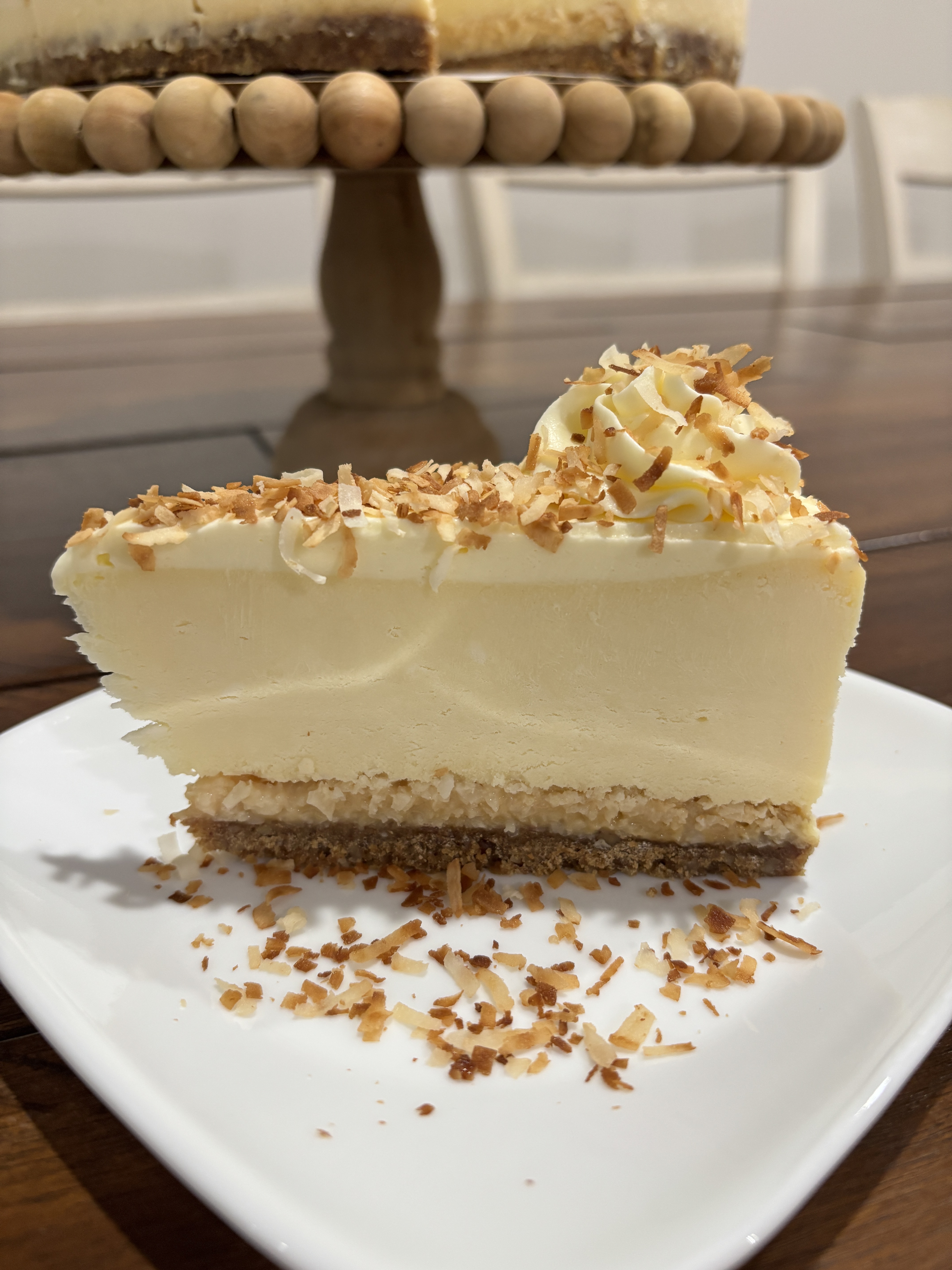 Coconut Cream Slice