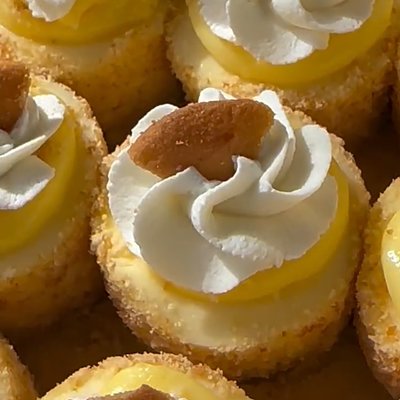 Banana Pudding Cheesecake Bites