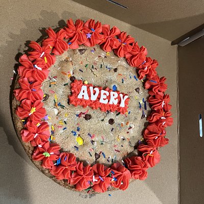 Custom Cookie Cake Inquiry