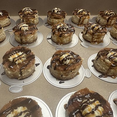 Mini Churro Cheesecakes 
