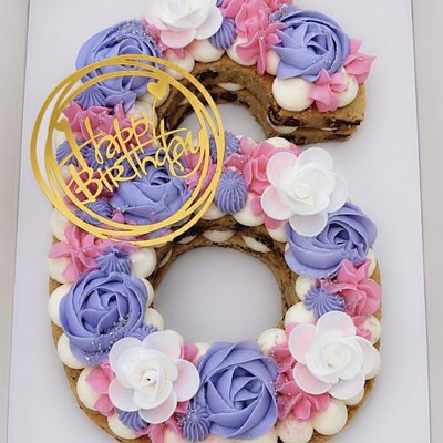 1 - 12in Double Layer Cookie Cake 