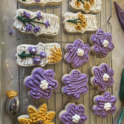 Decorated Sugar cookie Box