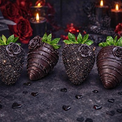 Gothic Berries // Paint It Black 🖤🍓