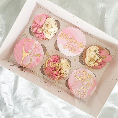 BOX OF 6 DELUXE CUPCAKES 