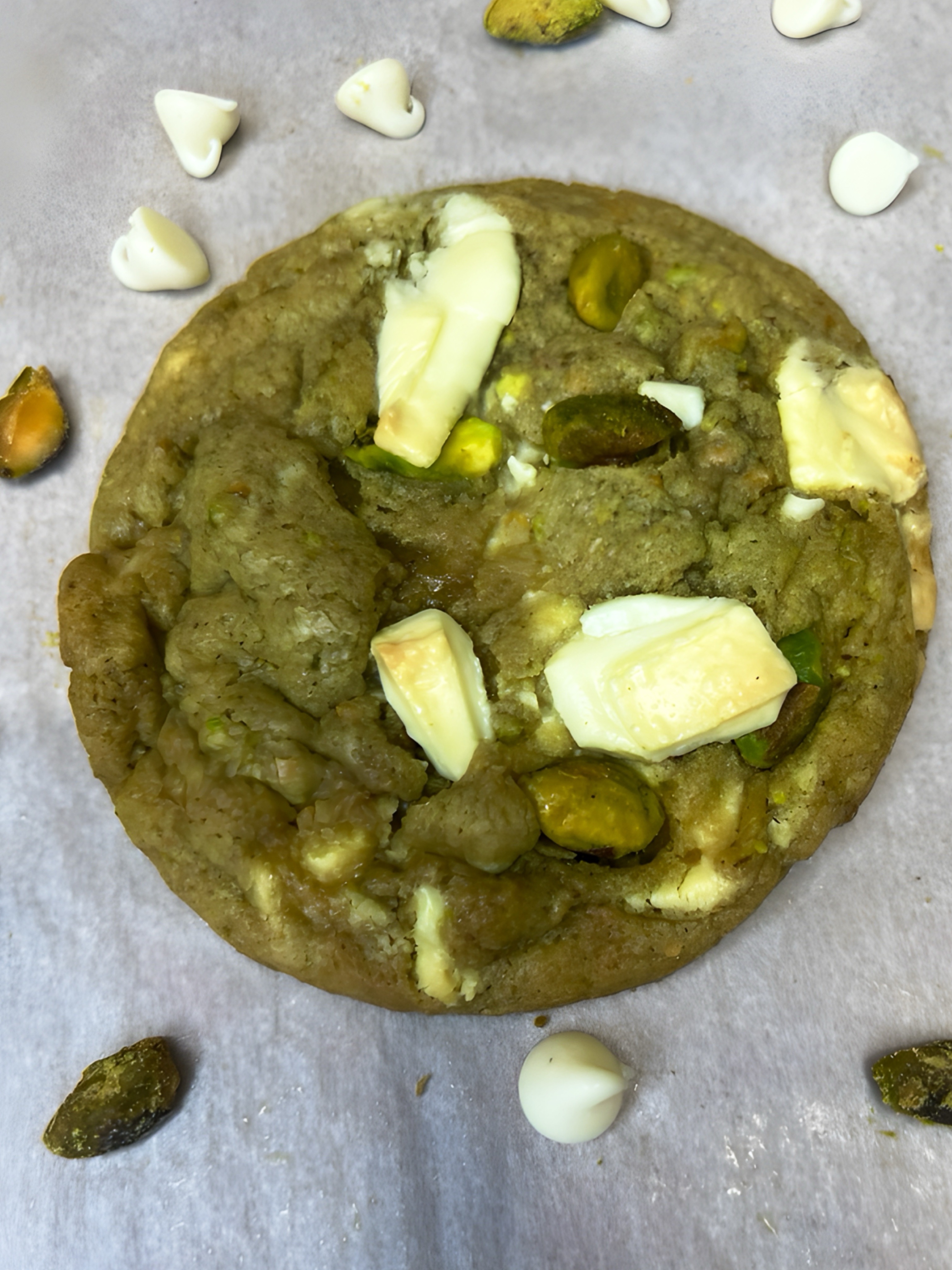 White Chocolate Matcha Pistachio