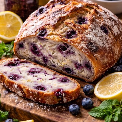 Blueberry Lemon Sourdough 