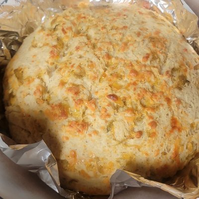Green Chili Cheese Bread 