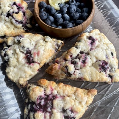 Lemon Blueberry Scones