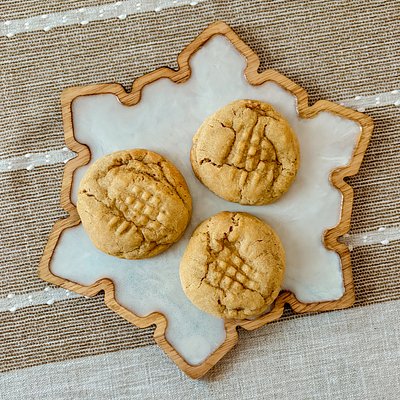 Peanut Butter Sourdough Cookies