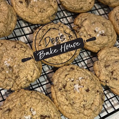 Salted Choc Chip Cookies