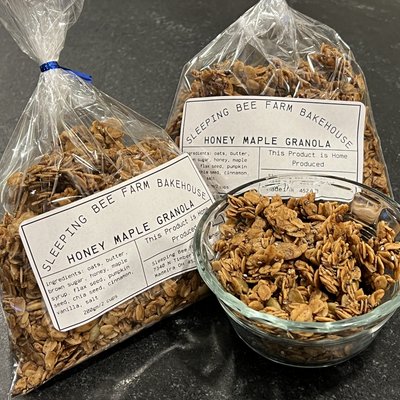 Honey Maple Granola (2 Cups/200gm)