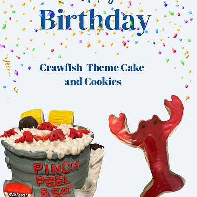 Crawfish Pot Cake