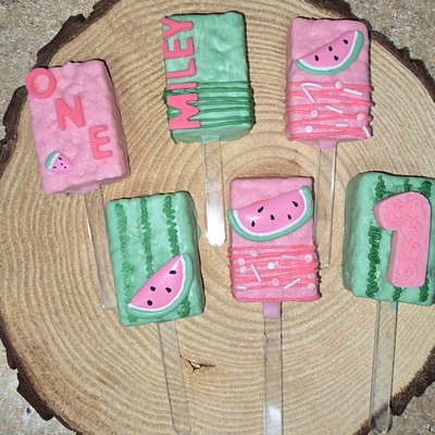 Dipped Rice Krispies 