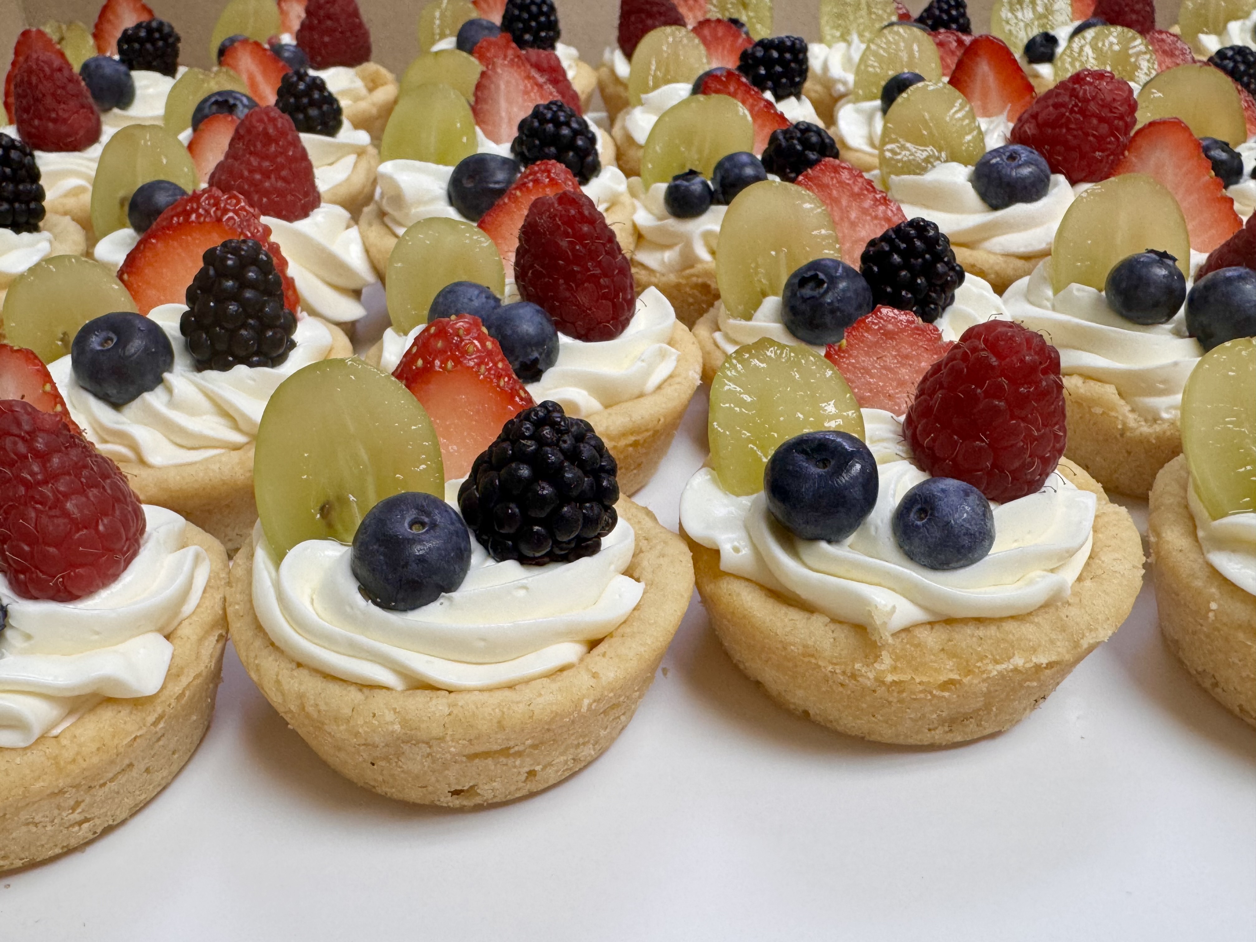 Dozen Mini Fruit Pizzas