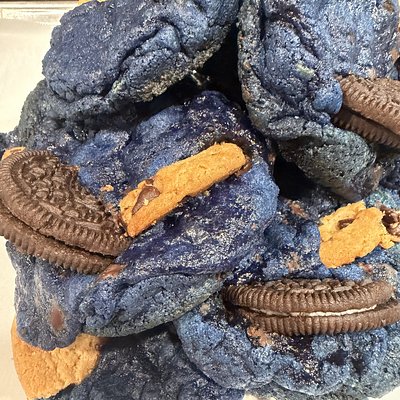 The Cookie Monster: 2.4 Oz Cookies 20 For $25