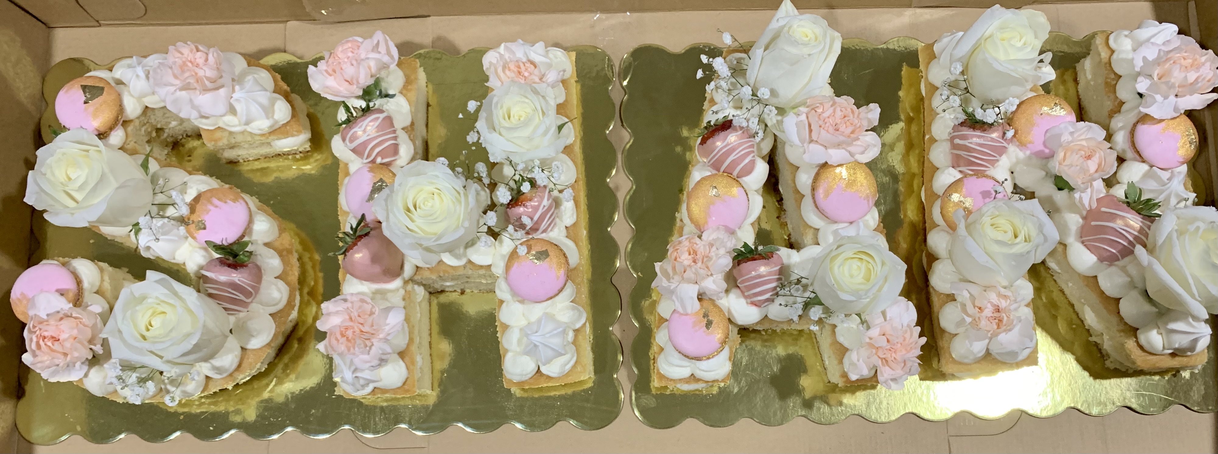 Number/ Alphabet Cake 13”-Price Per Number/letter