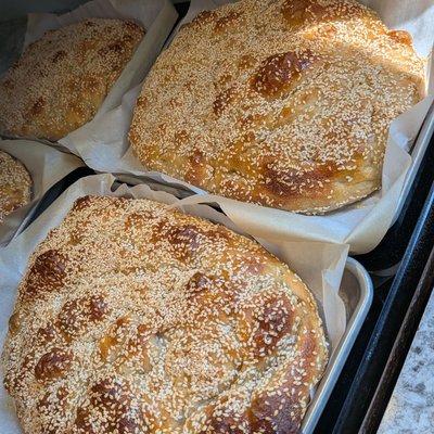 Focaccia - Honey Sesame 